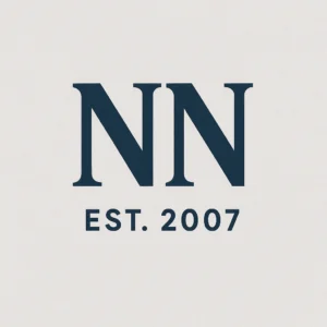 Nikola Nikolov logo with NN monogram and Est. 2007